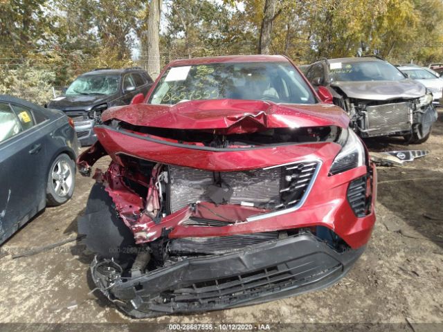 Cadillac XT4 2020 аукцион фото