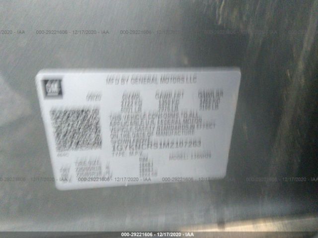 Cadillac XT5 2021 аукцион фото