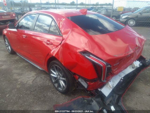 Cadillac CT4 2021 аукцион фото
