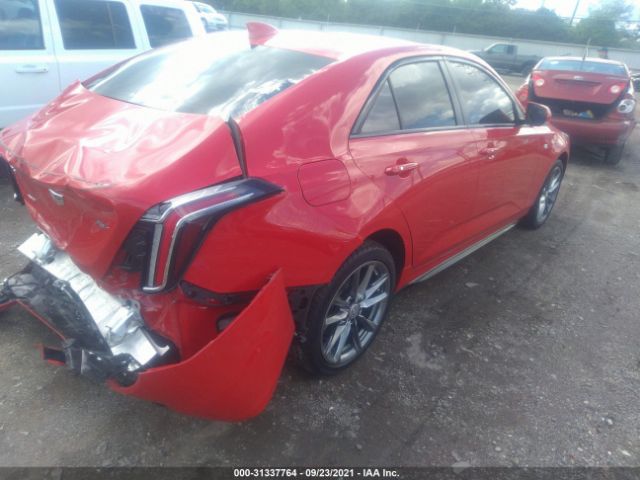 Cadillac CT4 2021 аукцион фото