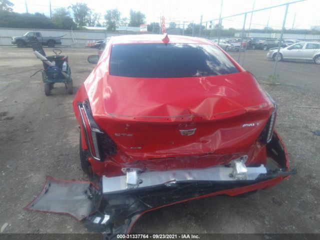 Cadillac CT4 2021 аукцион фото