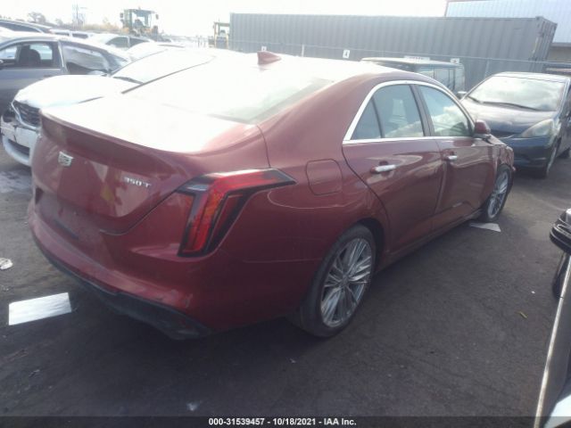 Cadillac CT4 2020 аукцион фото