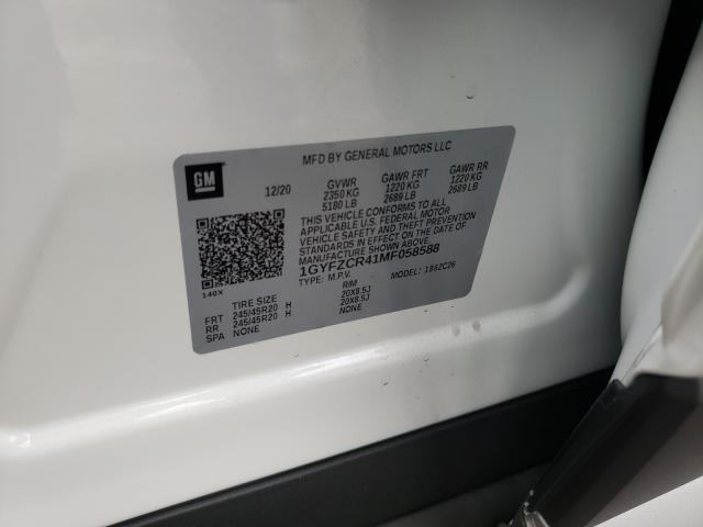 Cadillac XT4 2021 аукцион фото