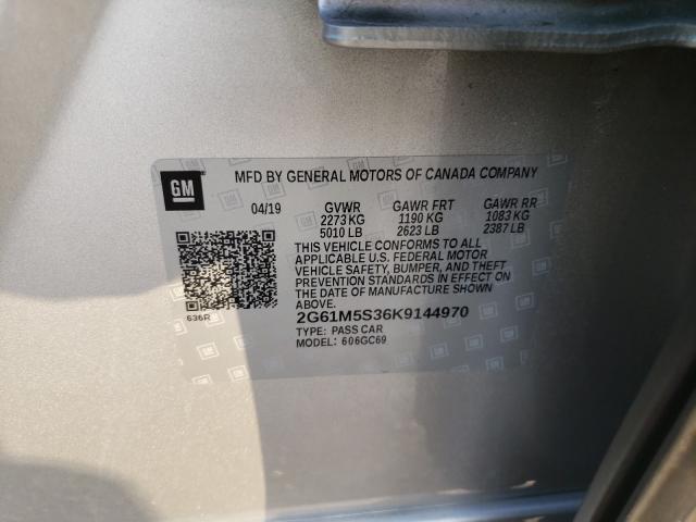 Cadillac XTS 2019 аукцион фото