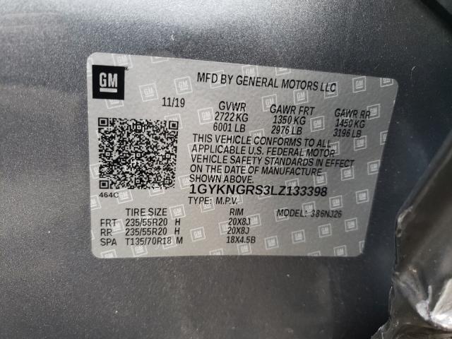 Cadillac XT5 2020 аукцион фото