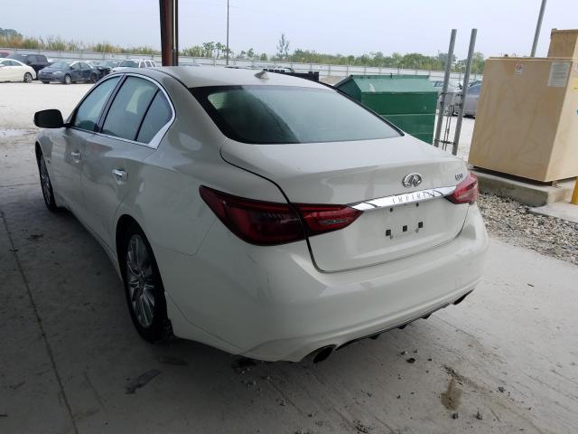 Infiniti Q50 2019 аукцион фото