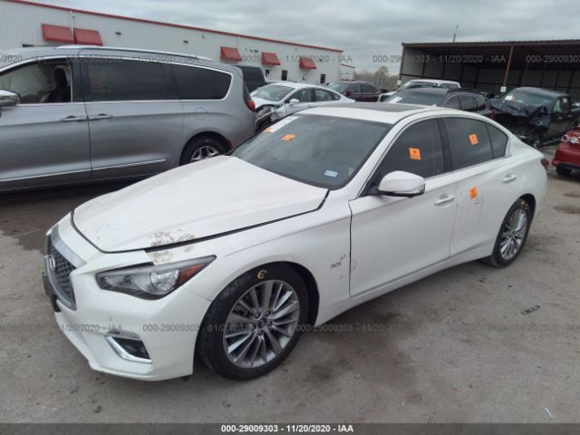 Infiniti Q50 2019 аукцион фото