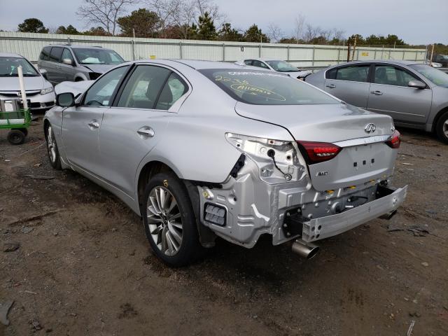 Infiniti Q50 2020 аукцион фото