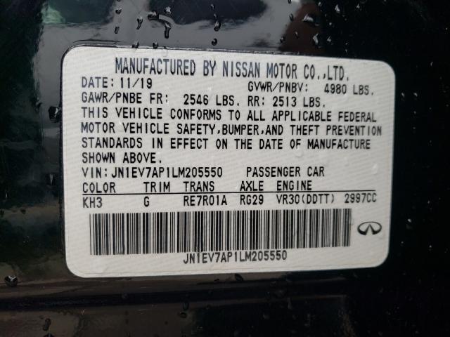 JN1EV7AP5KM542396 - Infiniti Q50 2019