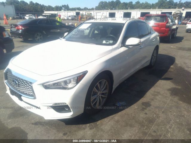 Infiniti Q50 2021 аукцион фото