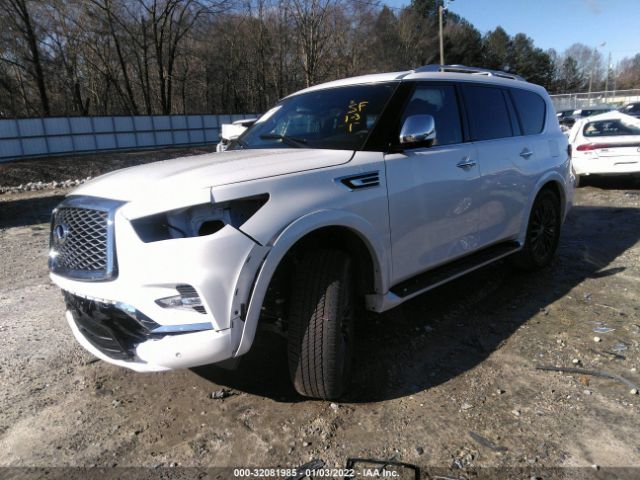 Infiniti QX80 2022 аукцион фото