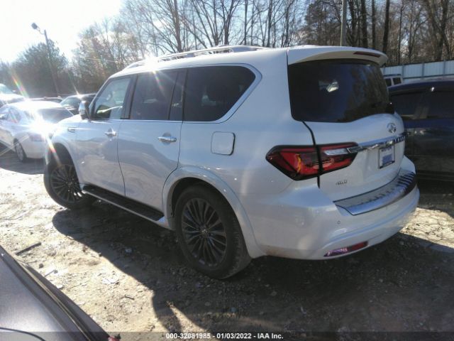 Infiniti QX80 2022 аукцион фото