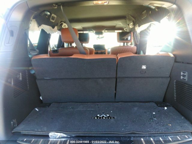 Infiniti QX80 2022 аукцион фото