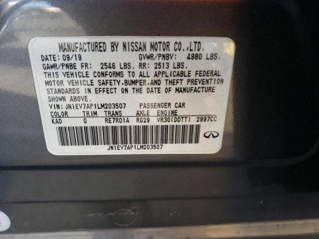 5N1DL0MM1KC528360 - Infiniti QX60 2019