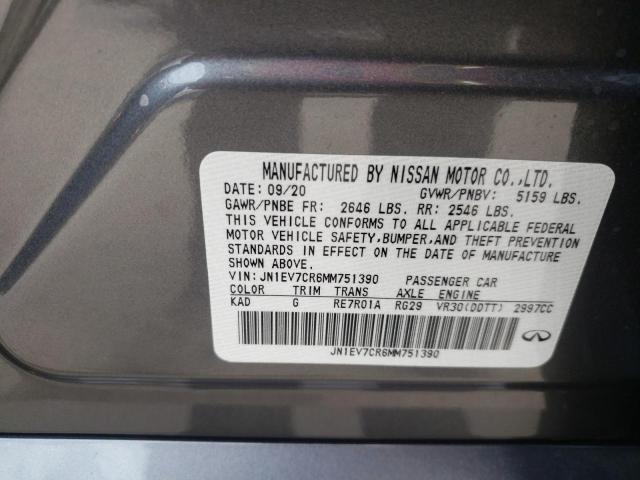 JN1EV7AR2KM550134 - Infiniti Q50 2019