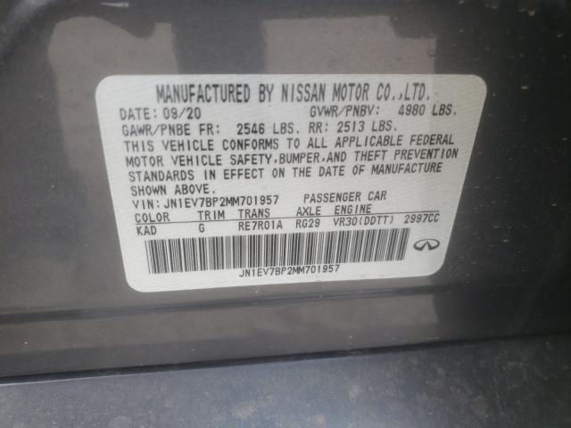 5N1DL0MN5KC555876 - Infiniti QX60 2019