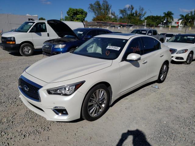 Infiniti Q50 2021 аукцион фото