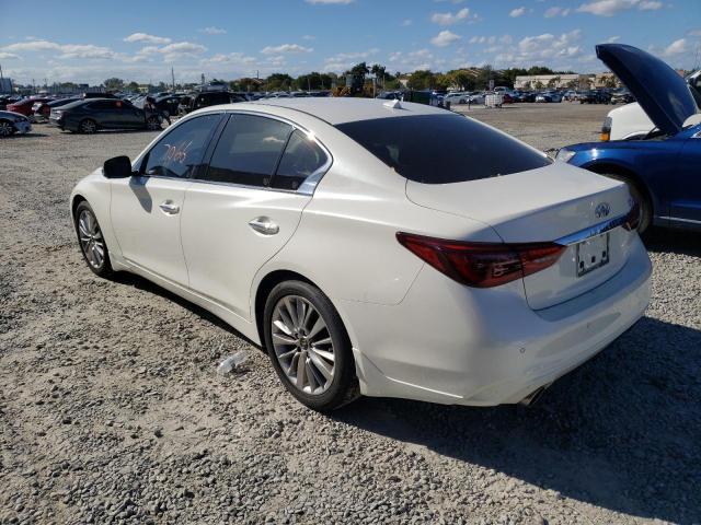 Infiniti Q50 2021 аукцион фото