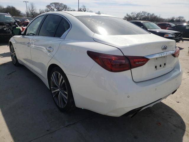 Infiniti Q50 2020 аукцион фото