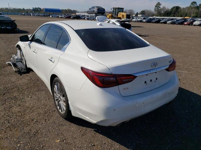 Infiniti QX50 2020 аукцион фото