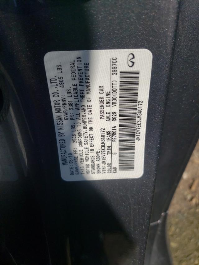 5N1DL0MN5LC512351 - Infiniti QX60 2020