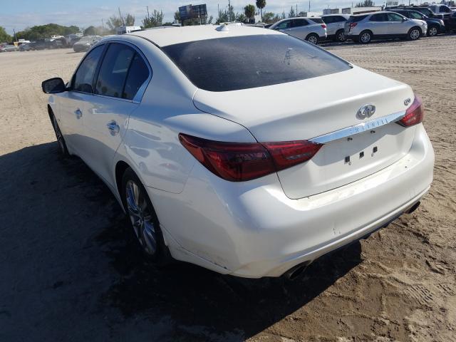 Infiniti Q50 2019 аукцион фото