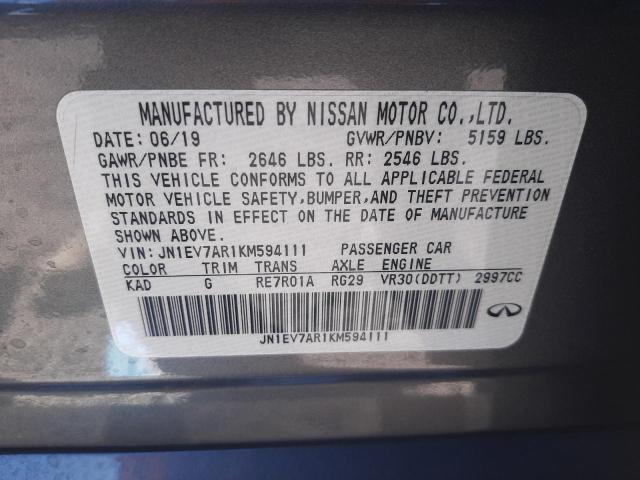 3PCAJ5M13KF131137 - Infiniti QX50 2019