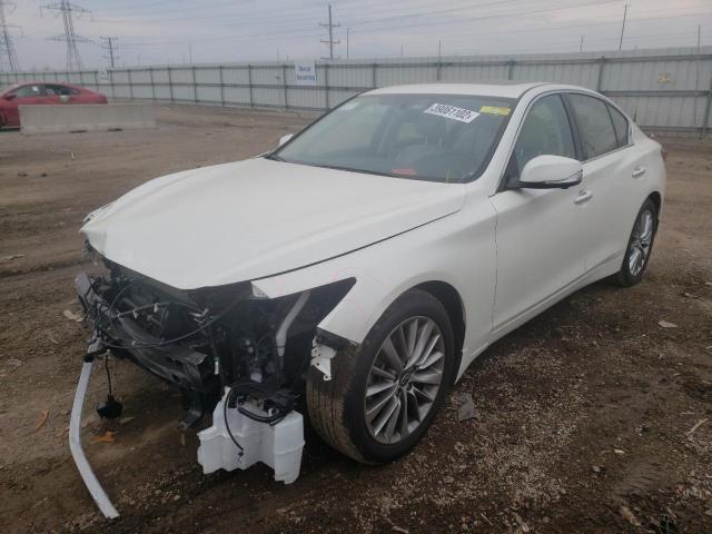 Infiniti Q50 2021 аукцион фото