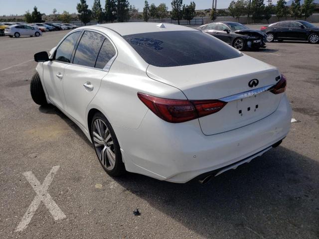 Infiniti Q50 2021 аукцион фото