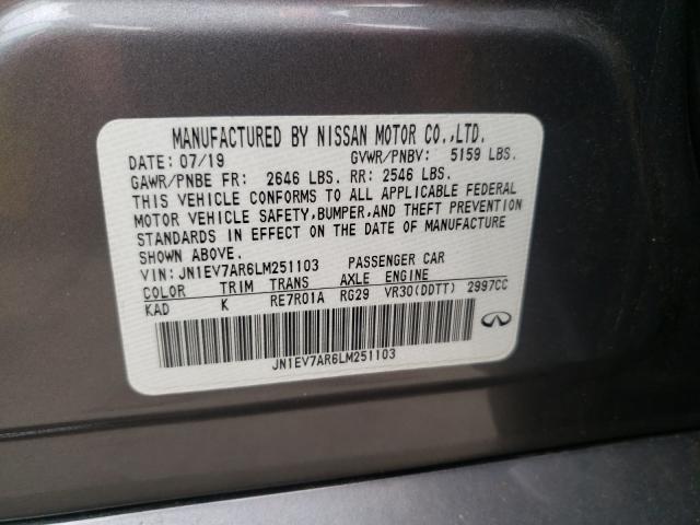 5N1DL0MN7KC508896 - Infiniti QX60 2019