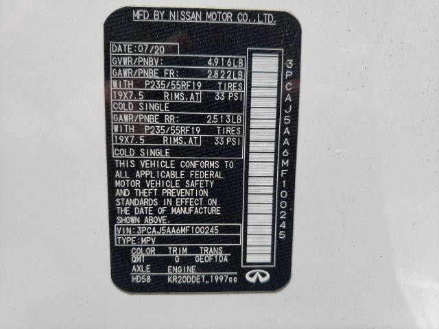 JN1EV7EKXKM231867 - Infiniti Q60 2019