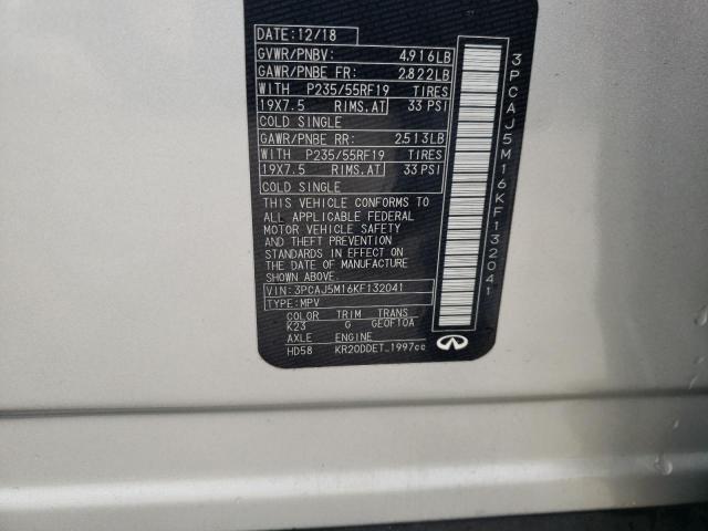 JN1FV7ELXKM440572 - Infiniti Q60 2019