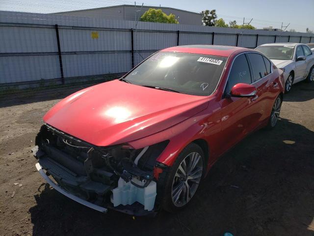 Infiniti Q50 2021 аукцион фото