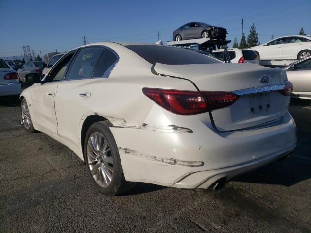 Infiniti Q50 2019 аукцион фото