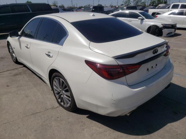 Infiniti Q50 2019 аукцион фото