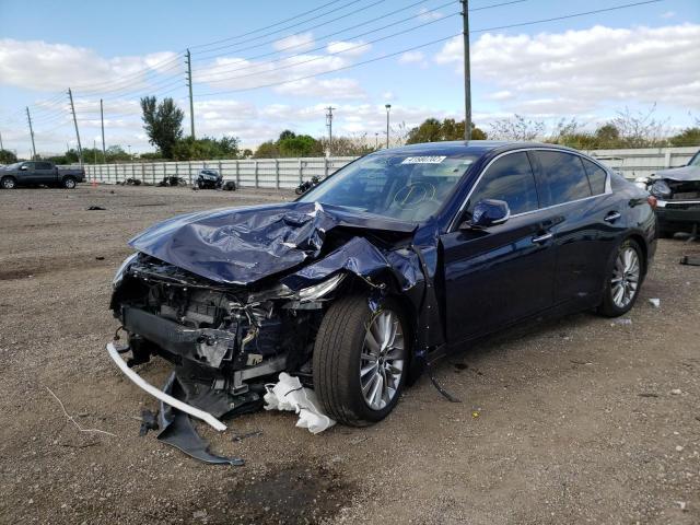 Infiniti Q50 2021 аукцион фото