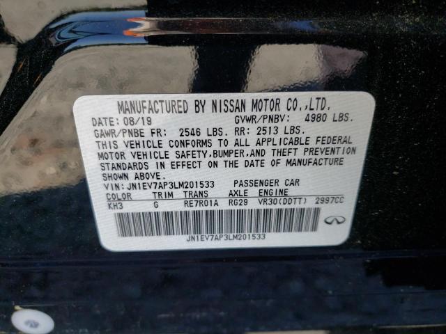 JN1EV7AR5KM555795 - Infiniti Q50 2019