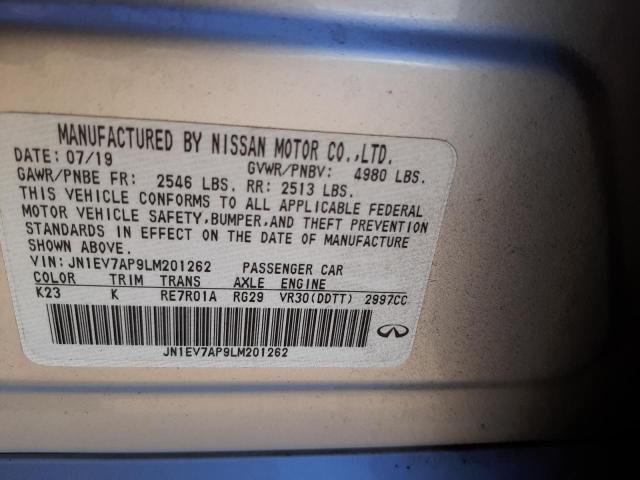 5N1DL0MM6KC534252 - Infiniti QX60 2019