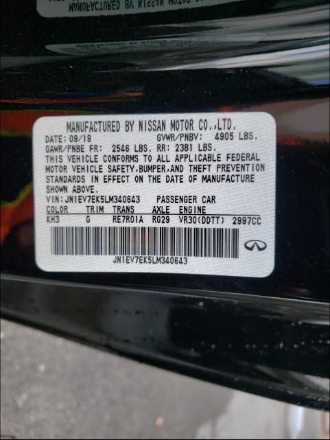 JN1EV7AP5LM200349 - Infiniti Q50 2020