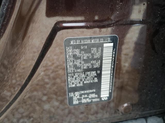 5N1DL0MM4KC511424 - Infiniti QX60 2019