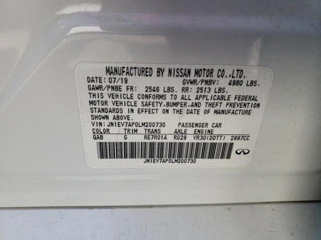 3PCAJ5J31NF101189 - Infiniti QX55 LUXE 2022