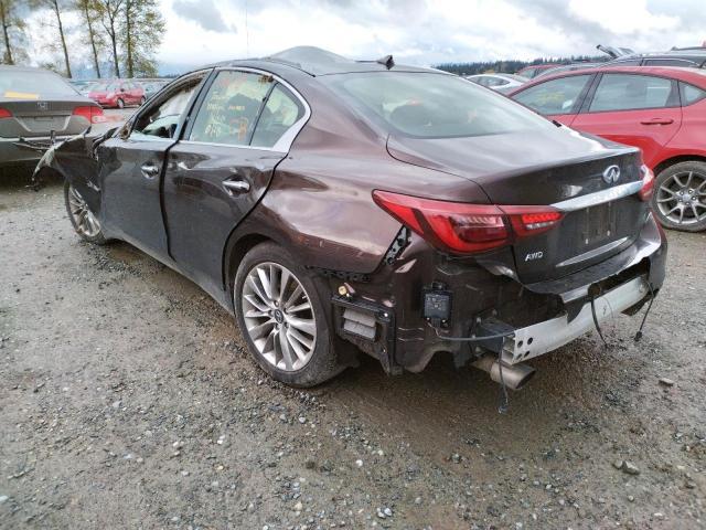 JN1EV7AR6LM250761 - Infiniti Q50 2020 аукцион фото