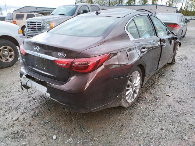 JN1EV7AR6LM250761 - Infiniti Q50 2020 аукцион фото