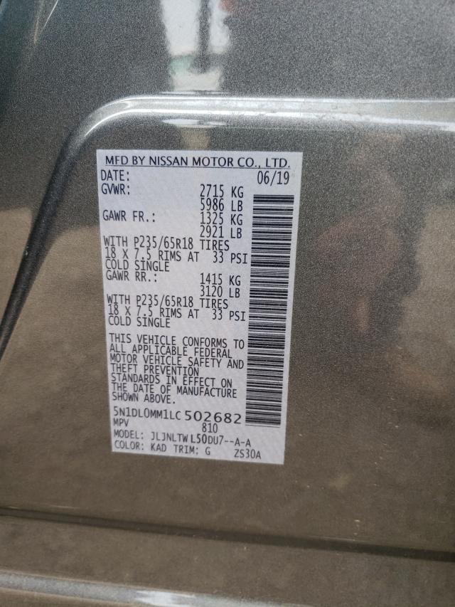 5N1DL0MN6LC532561 - Infiniti QX60 2020