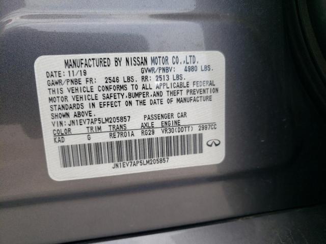 JN1EV7AR9LM255601 - Infiniti Q50 2020