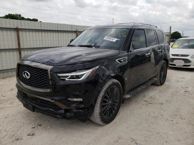 Infiniti QX80 2022 аукцион фото