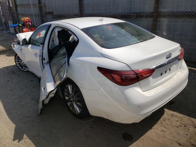 Infiniti Q50 2021 аукцион фото