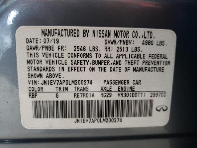 3PCAJ5BAXMF113661 - Infiniti QX50 2021