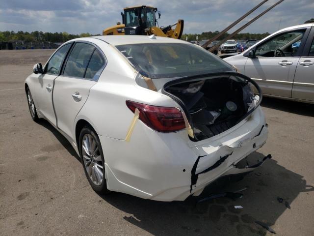 Infiniti Q50 2021 аукцион фото