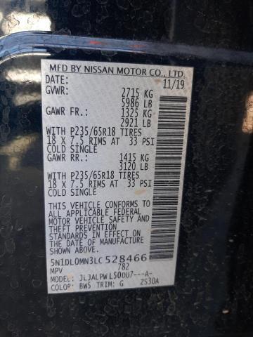 3PCAJ5M33LF108847 - Infiniti QX50 2020